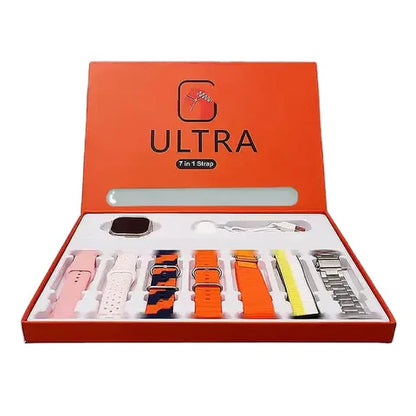 Ultra 7 in 1 Strap | BIG 2.01 INFINITE DISPLAY | ULTRA Titanium Case 49 MM No Ratings