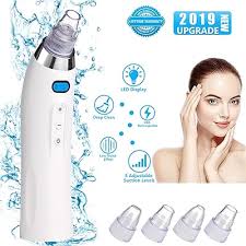 5-in-1 Blackhead remover, blackhead remover machine, derma suction, pimple acne remover, blackhead vacuum machine, dust remover, dirt remover, Pimple Popper Tool Pore Vacuum Black Head Remover, Whitehead Acne remover, deep face clean blackhead remover,