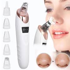 5-in-1 Blackhead remover, blackhead remover machine, derma suction, pimple acne remover, blackhead vacuum machine, dust remover, dirt remover, Pimple Popper Tool Pore Vacuum Black Head Remover, Whitehead Acne remover, deep face clean blackhead remover,